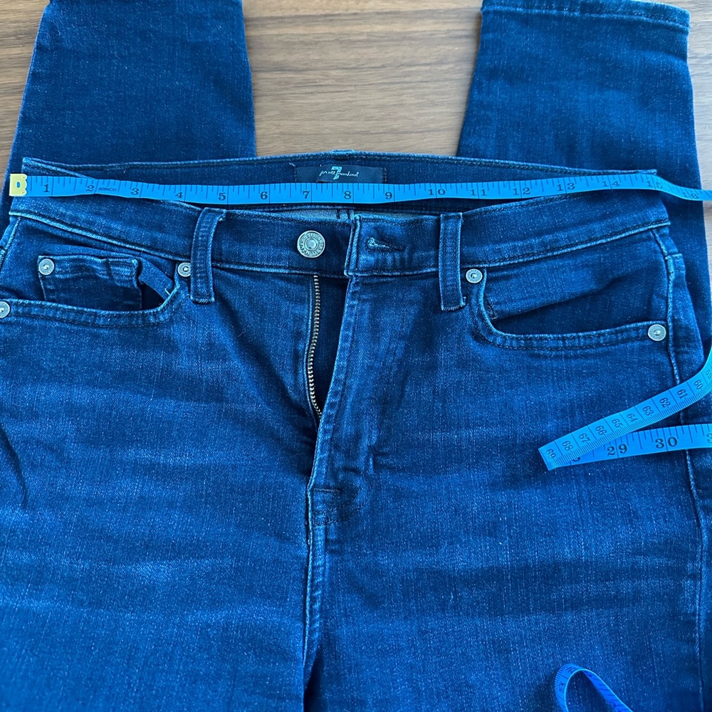 VEUC 7for all mankind skinny jeans size 29